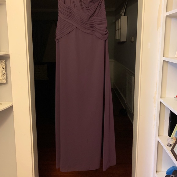 Chiffon One Shoulder Dress - Picture 2 of 5